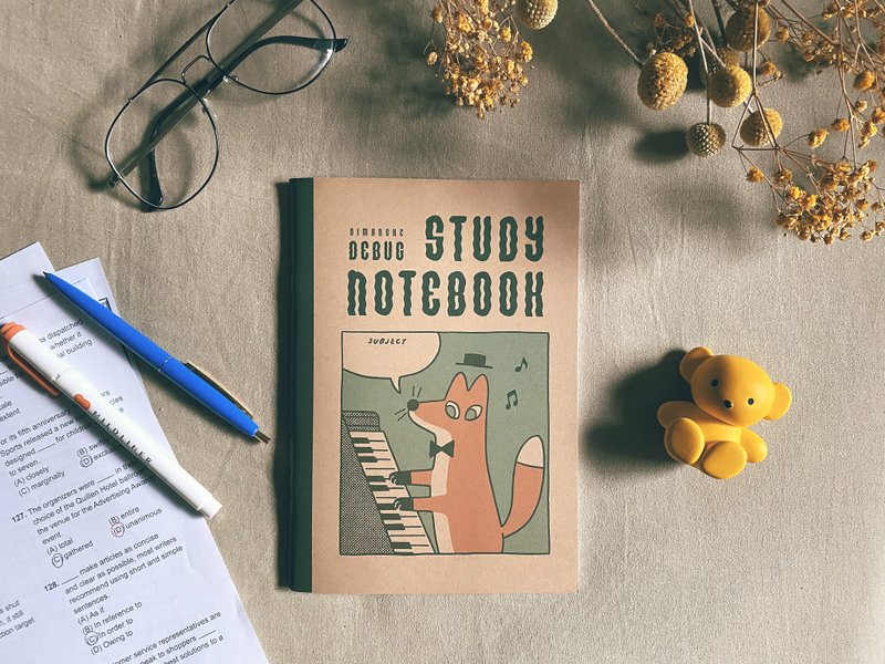 迪梦奇 Debug 学习本 v.2 弹琴 - 笔记本/手帐 - 纸 多色