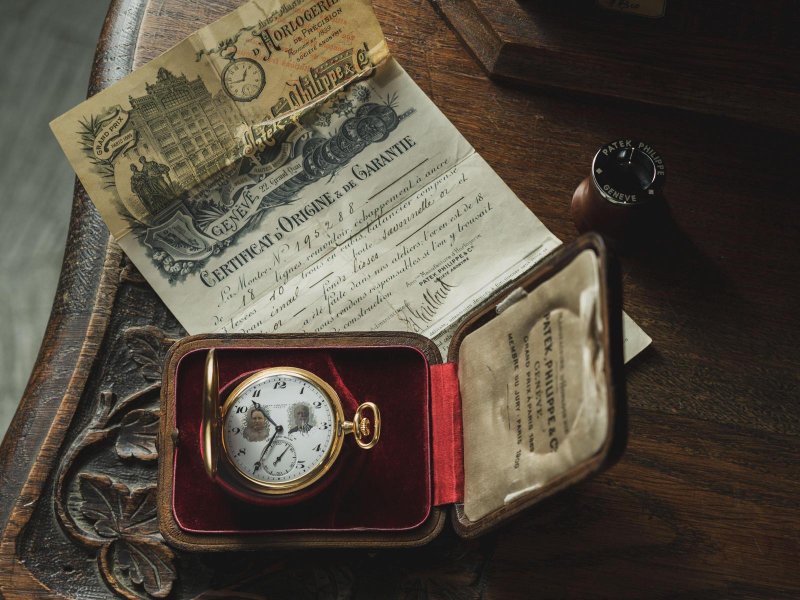 百达翡丽古董陀表 附原产证书/盒 - 其他 - 贵金属 