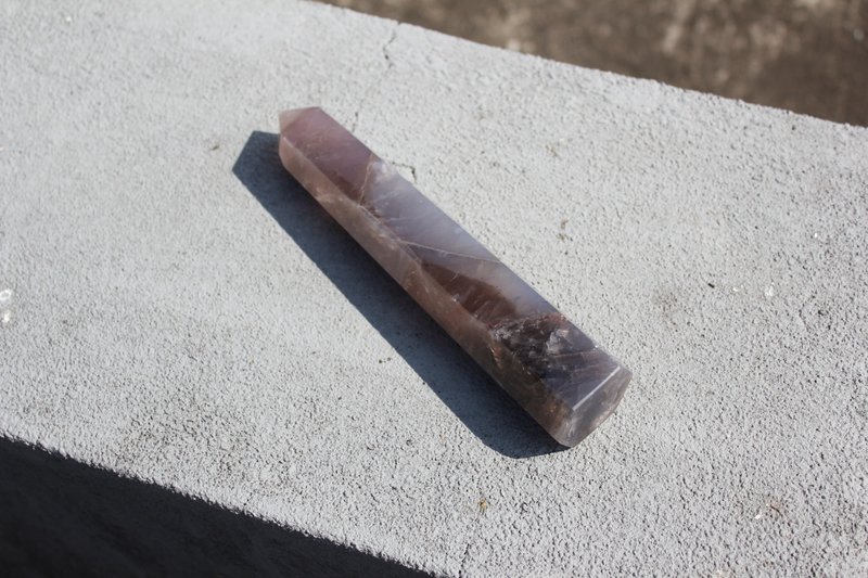 马达加斯加紫粉晶柱、马岛紫粉晶、粉晶柱 - 摆饰 - 水晶 