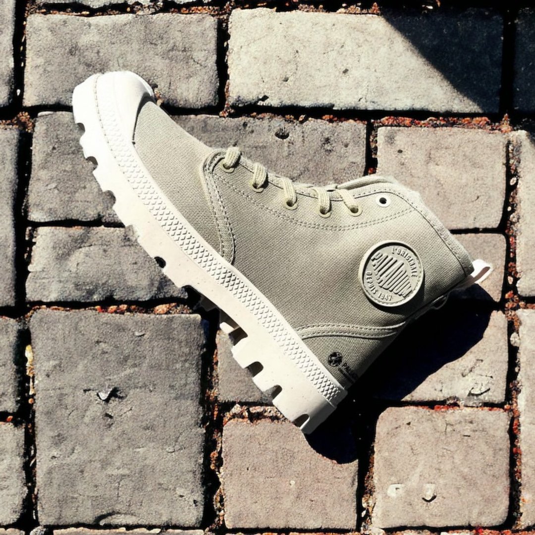 PALLADIUM PAMPA 9色经典拉链款潮流帆布军靴 浅绿 79101-379 - 女款休闲鞋 - 棉 多色
