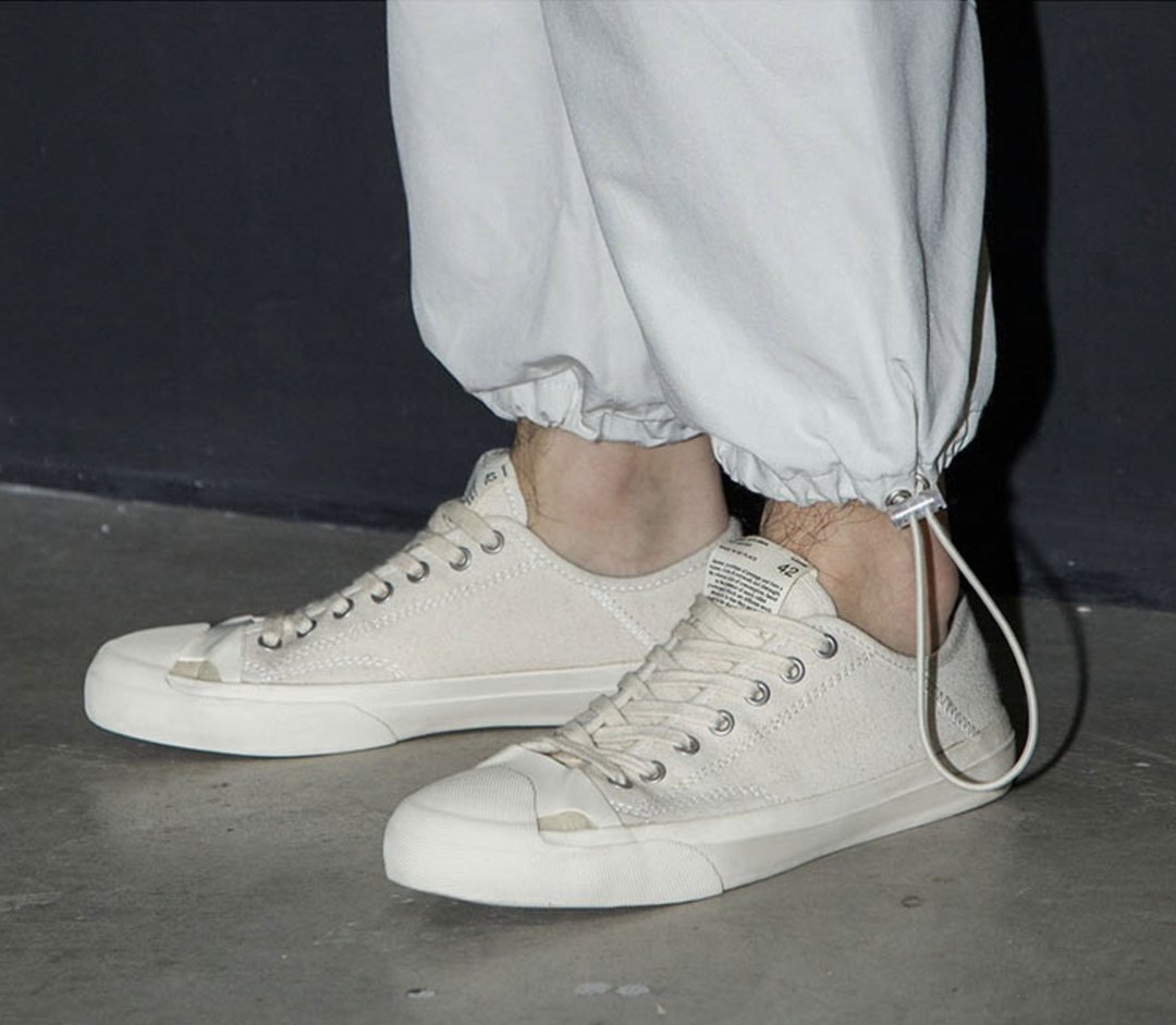 Overflow Glue Shoes 溢胶 低帮硫化鞋 經典帆布鞋 - 女款运动鞋/球鞋 - 其他材质 白色