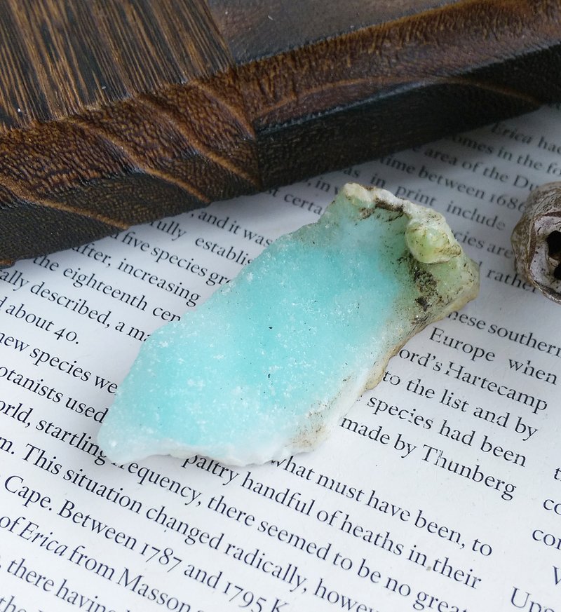 Blue Aragonite 云南产地  蓝文石 蓝霰石 天然矿石 原矿 - 摆饰 - 其他材质 