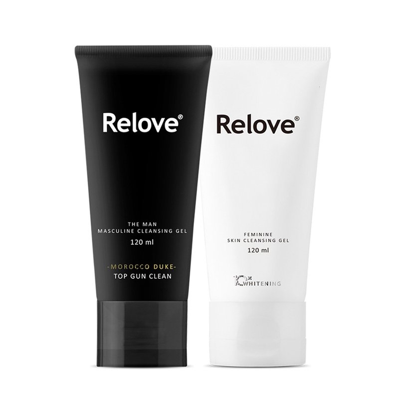 Relove 鸳鸯双洗组 (男用+女用 私密清洁凝露) - 私密护理 - 其他材质 白色