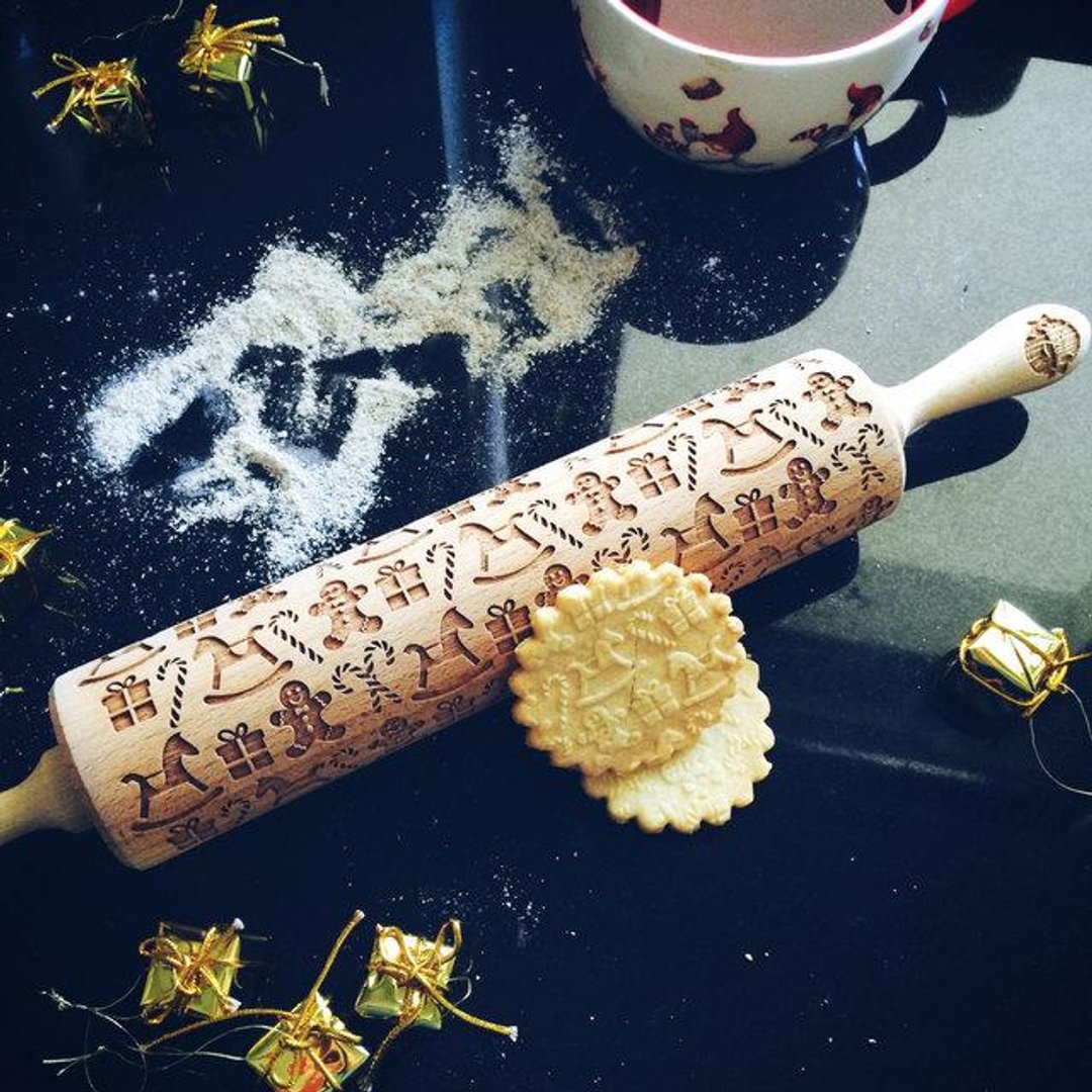 Christmas Gift Ginger cookies + horse + candy cotton swab * CHRISTMAS GIFTS - 厨房用具 - 木头 