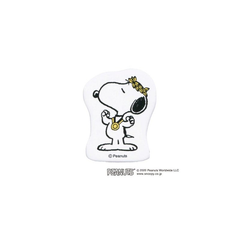 【KODOMO NO KAO】Snoopy木头造型印章 H 冠军 - 插画/绘画/写字 - 木头 