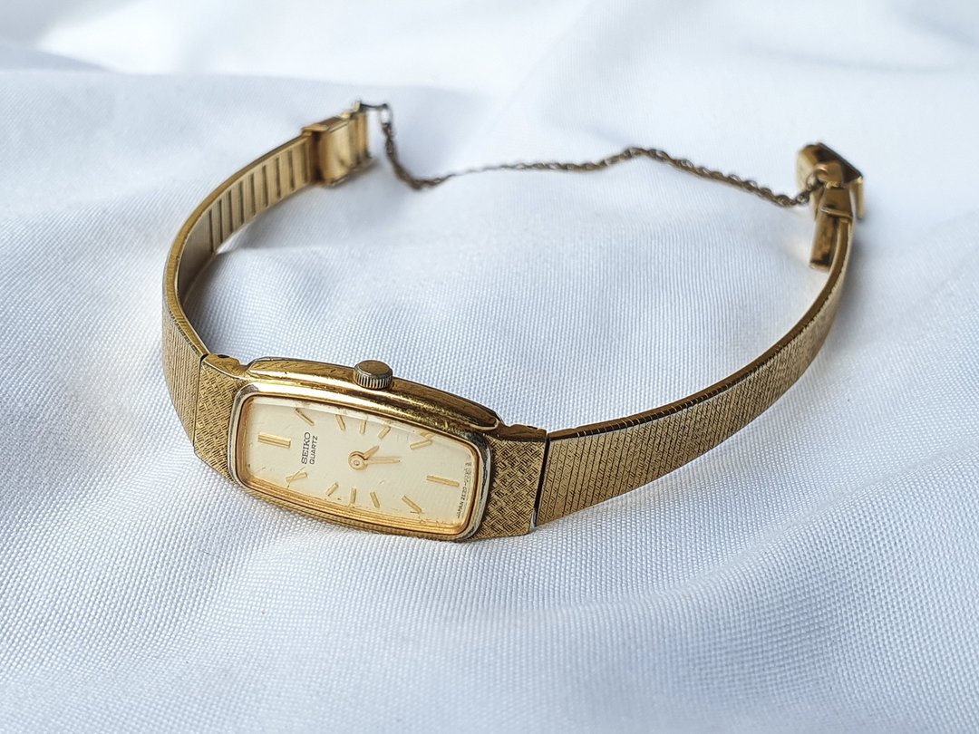 【美国带回 欧美古董饰品/西洋老件】美国品牌 SEIKO 复古女表 - 女表 - 其他材质 