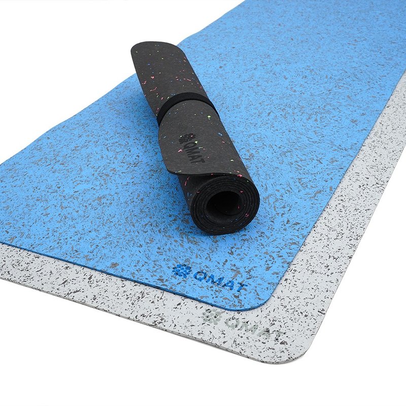 【QMAT】4MM瑜珈垫-EPR塑胶回收系列 台湾制 - 瑜珈垫 - 环保材料 多色