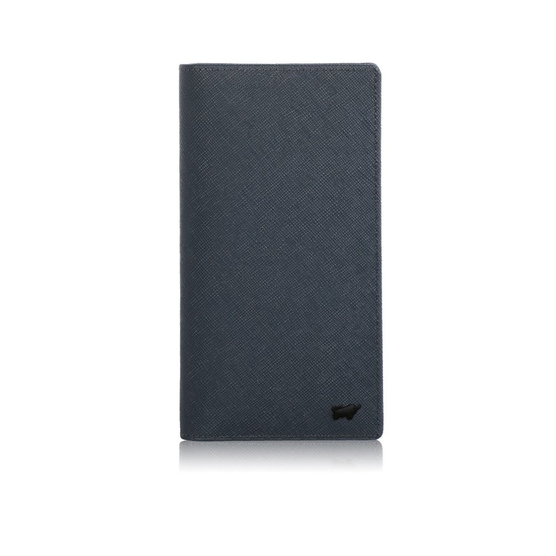 【免费升级送礼包装】洛菲诺P-II 15卡透明窗长夹-蓝色(BF347-301 - 皮夹/钱包 - 真皮 蓝色