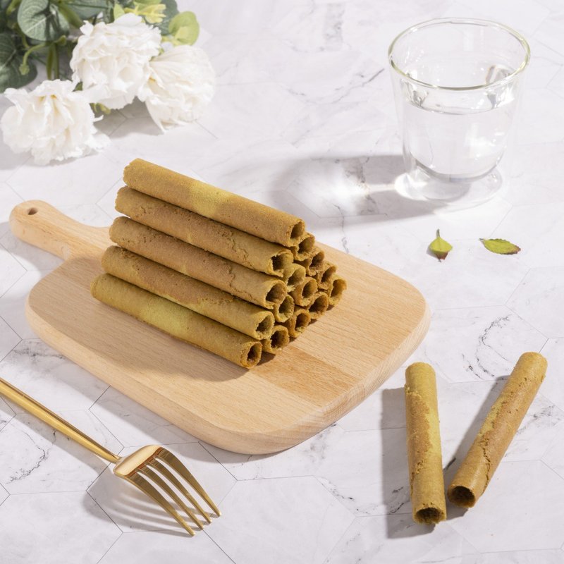 奇华饼家-香脆鸡蛋卷礼盒-玉露 - 蛋糕/甜点 - 其他材质 绿色