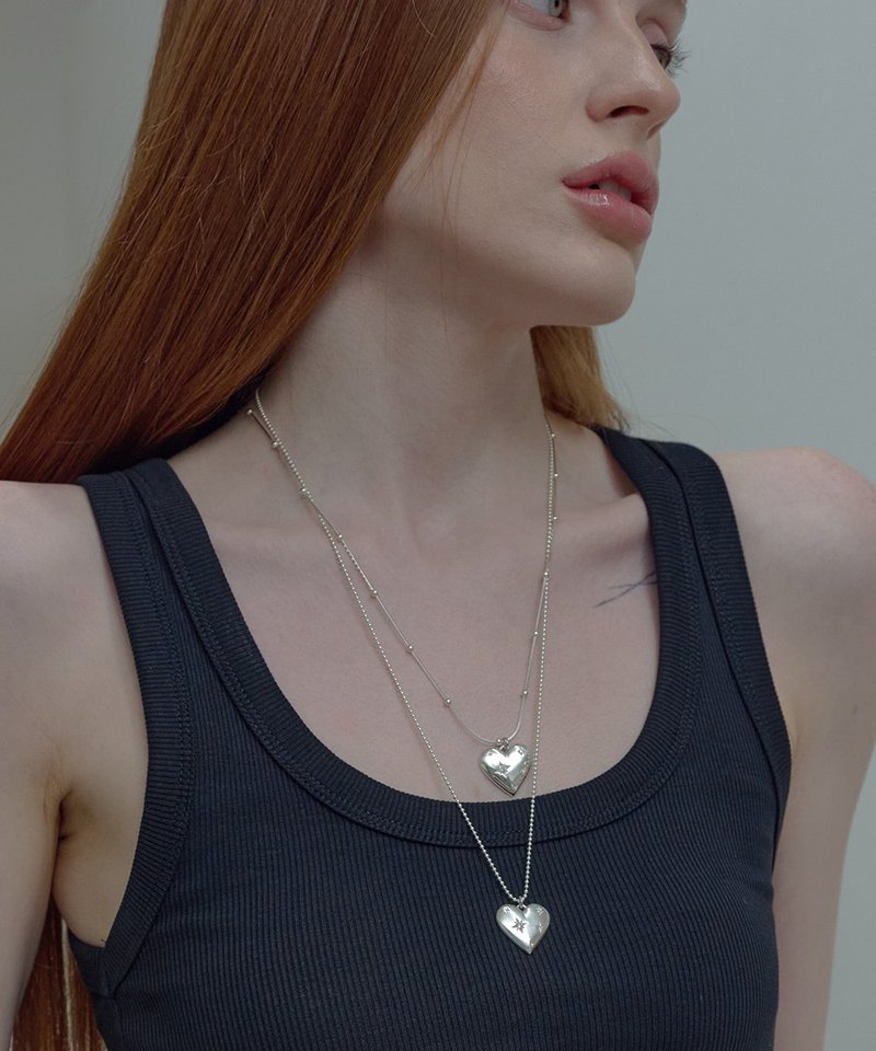 MOONSTRUCK 项链 02｜银色 - 项链 - 银 银色