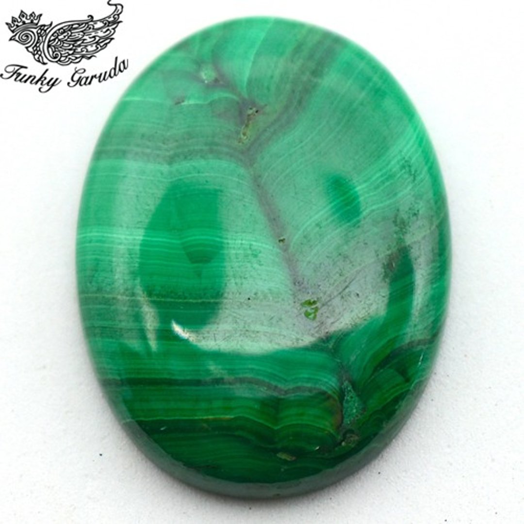 彩色墨水★孔雀石散装变调夹 mala004 - 金工/饰品 - 宝石 