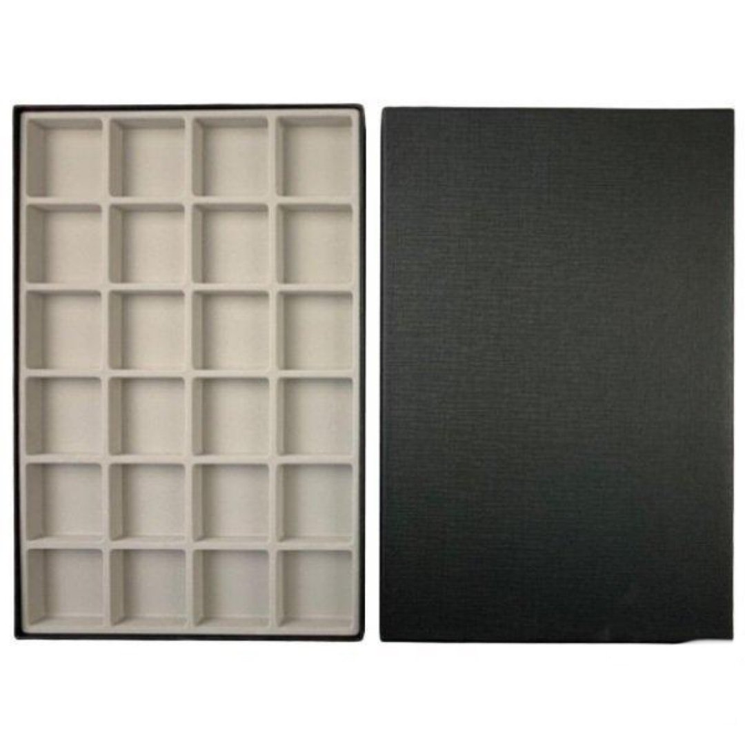 Loose case paper box 40mm divider mount - 收纳用品 - 纸 黑色