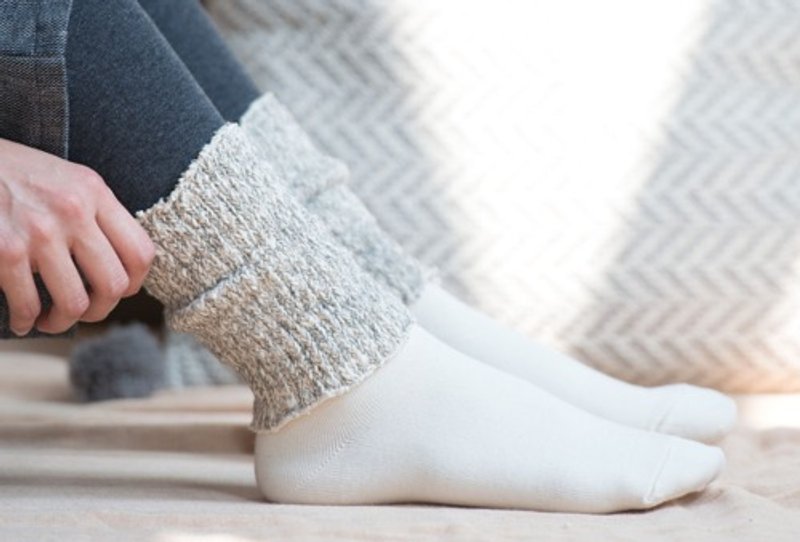 Gala Spinning Arm & Leg Warmer Heather Gray [Organic Cotton] - 其他 - 棉．麻 