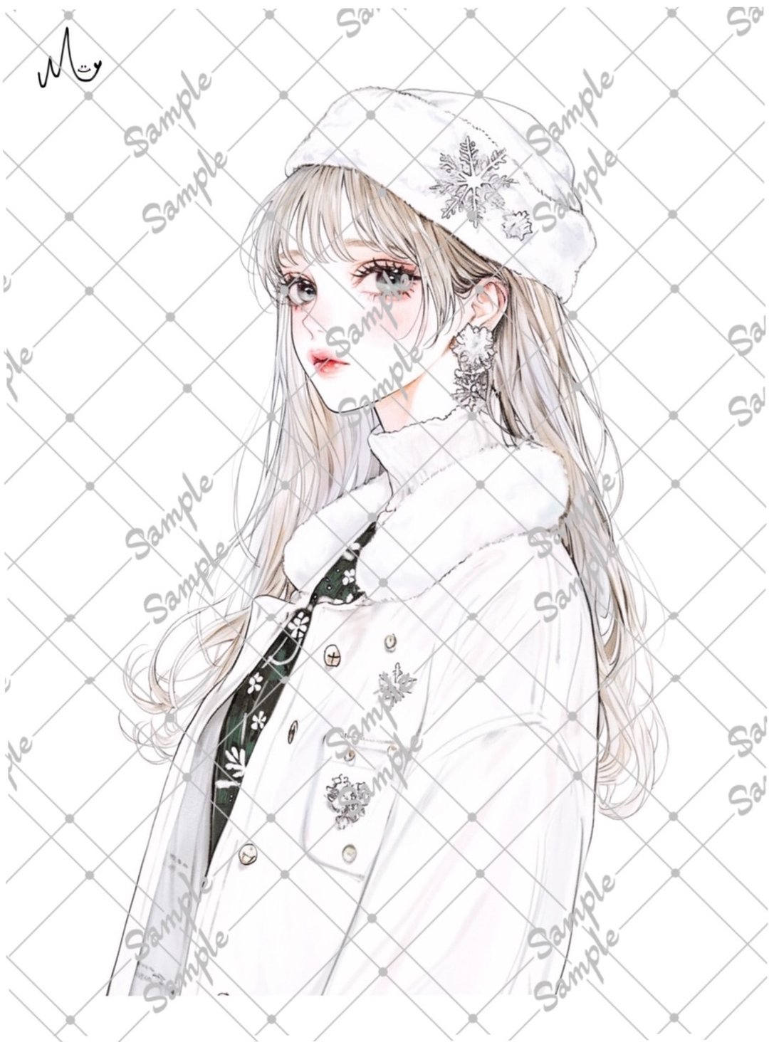 原创人物贴纸 11月新品 - 贴纸 - 纸 