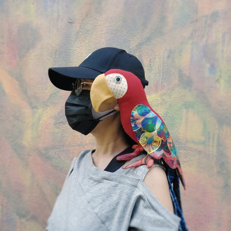 macaw纺织鸟 - 摆饰 - 棉．麻 