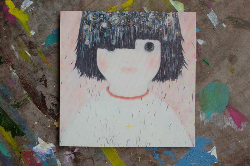 明信片-剪头发 - 卡片/明信片 - 纸 多色