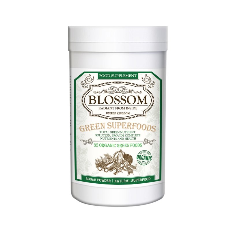 35种绿色超级食物 | 英国Blossom Green Superfoods (4+1套装) - 健康/养生 - 浓缩/萃取物 咖啡色