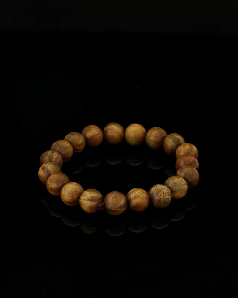 入门级绿檀香木珠 10mm 手链 - 手链/手环 - 木头 