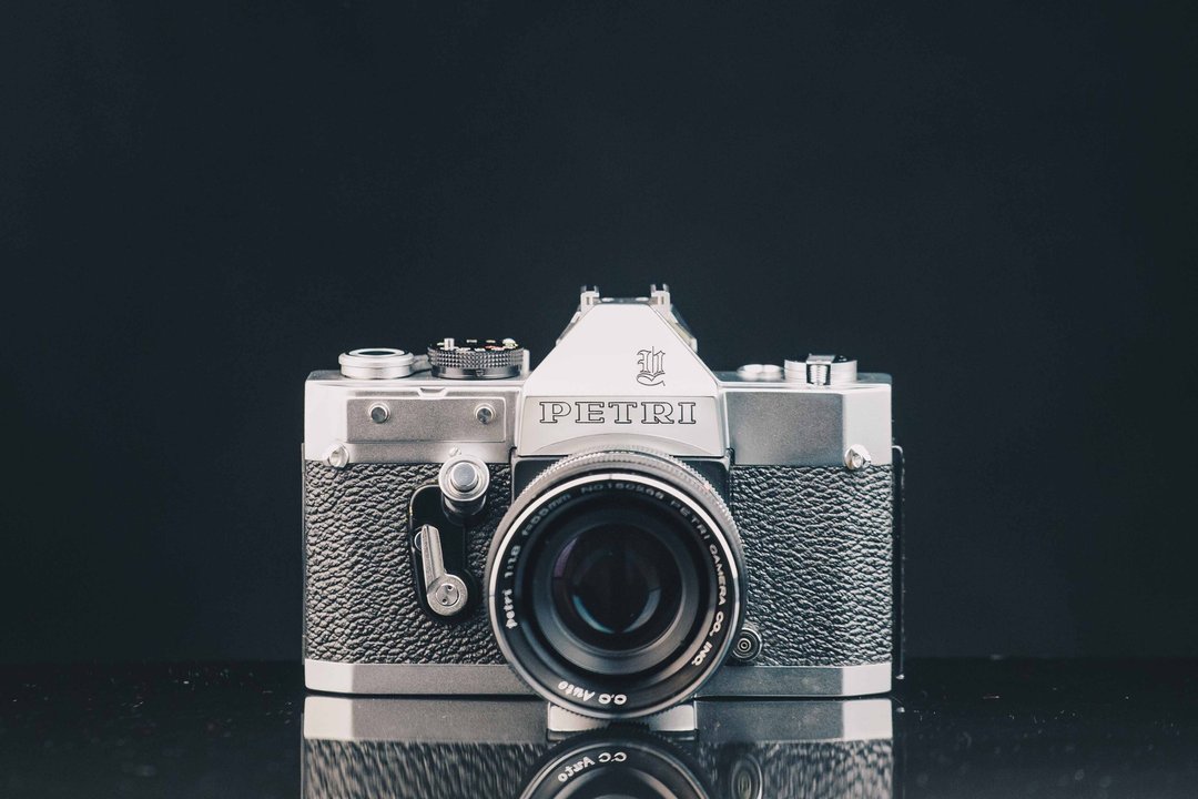 PETRI U VI+55mm F1.8 #135底片相机 - 相机 - 其他金属 黑色