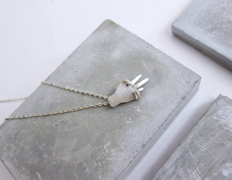 【 小手系 】 YA的项链 ya necklace - 纯银 - - 项链 - 其他金属 银色