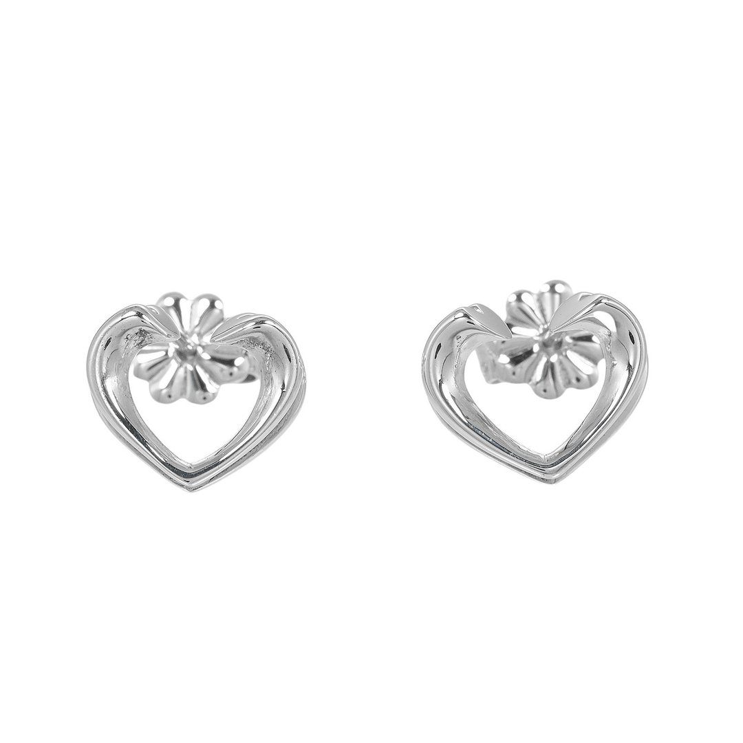 【日本直送】蒂芙尼 TIFFANY&Co. 经典爱心耳环 Paloma Picasso 银 925 约 2g 女性【二手】 - 耳环/耳夹 - 银 银色