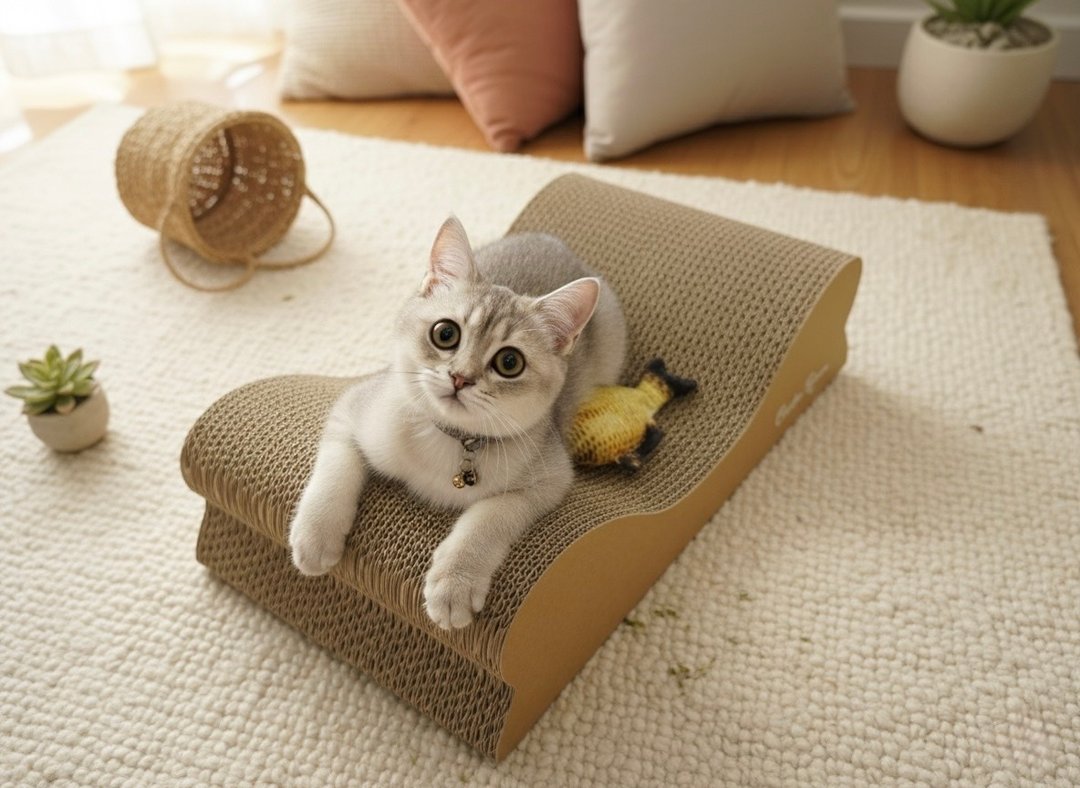 主子躺椅 - 猫奴礼盒最佳首选 | 瓦愣猫抓板 - 抓板/跳台 - 纸 