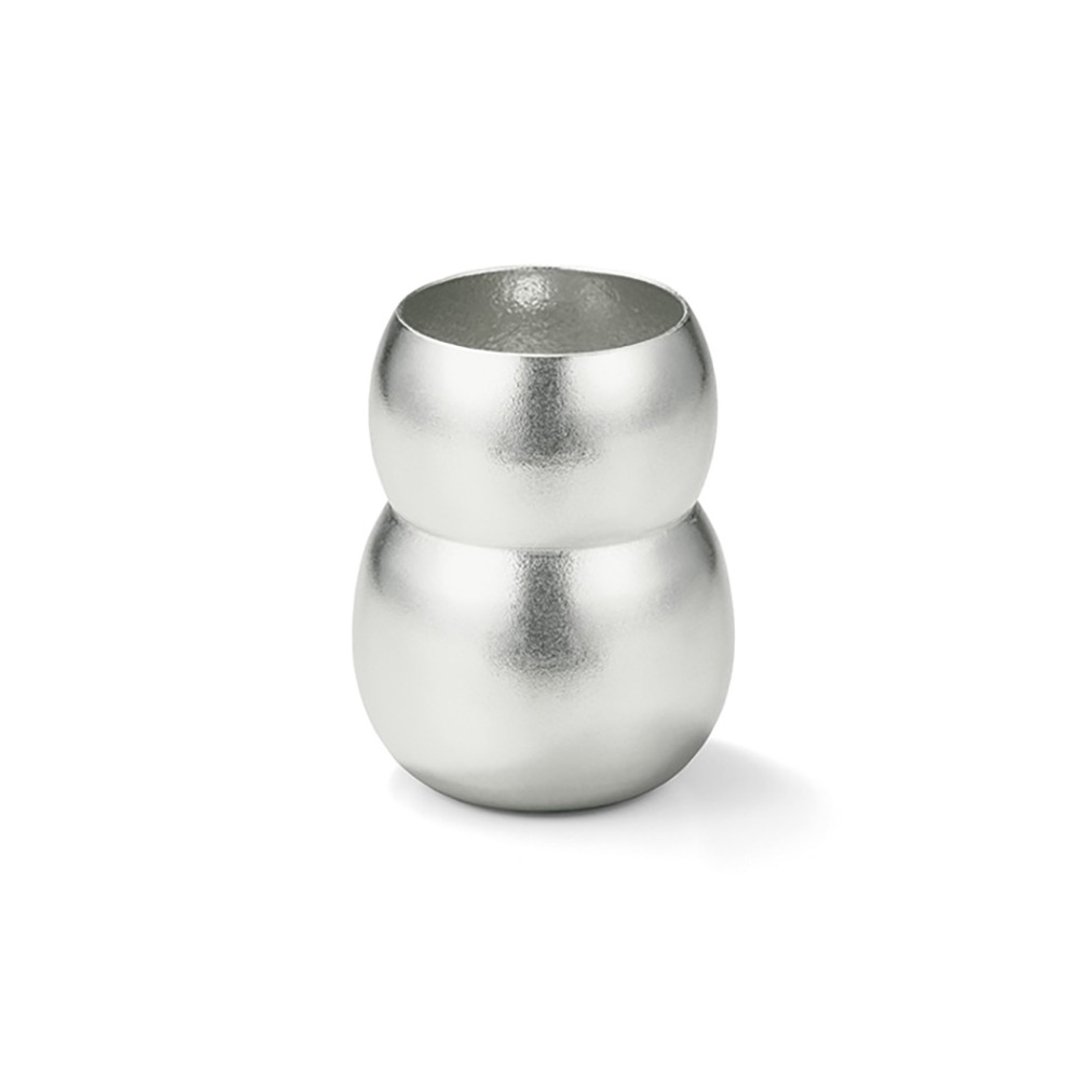 双圆啤酒杯 - 酒杯/酒器 - 贵金属 银色