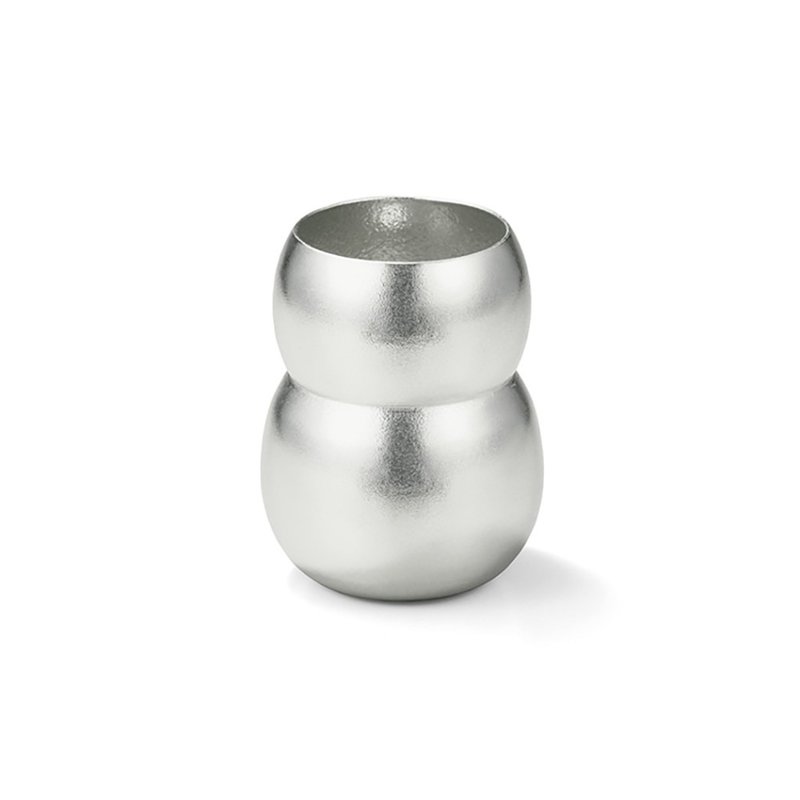 双圆啤酒杯 - 酒杯/酒器 - 贵金属 银色