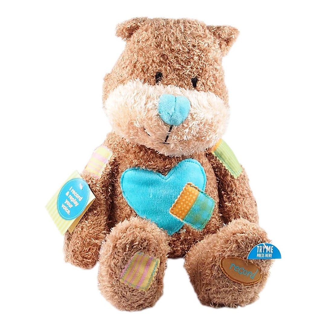 可录音抱抱绒毛-小熊熊【Hallmark-礼品】 - 玩具/玩偶 - 棉．麻 多色