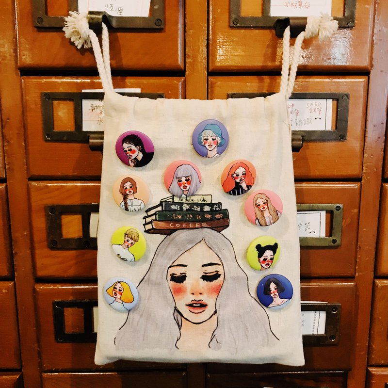 你笑得好我就好 系列徽章 - 徽章/别针 - 塑料 多色