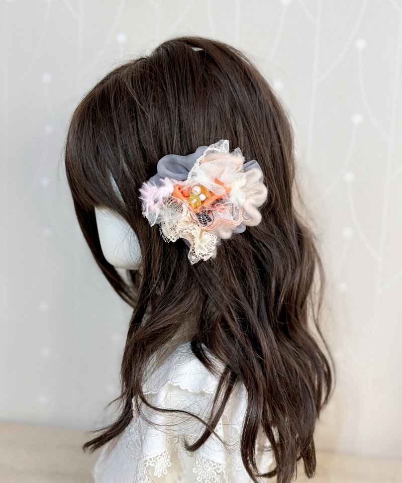 手工拼接 / 串珠发夹 BB夹 浏海夹 手工发饰 - 发饰 - 其他材质 多色