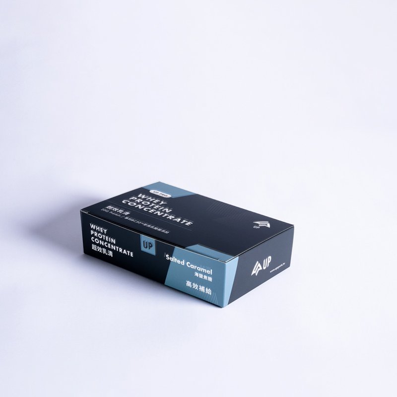 【UP】UP超效乳清 - 海盐焦糖10包/盒 - 健康/养生 - 新鲜食材 蓝色