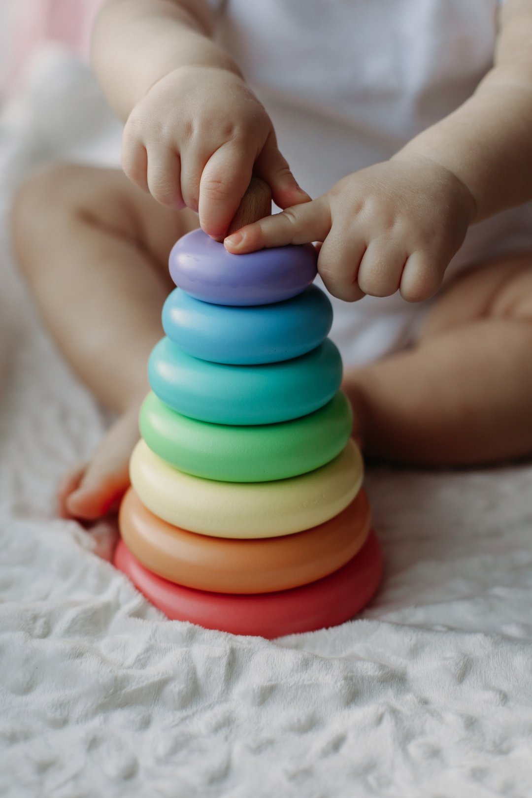 木制彩虹玩具 彩虹幼儿园装饰 彩虹堆叠玩具 幼儿玩具 - 玩具/玩偶 - 木头 多色