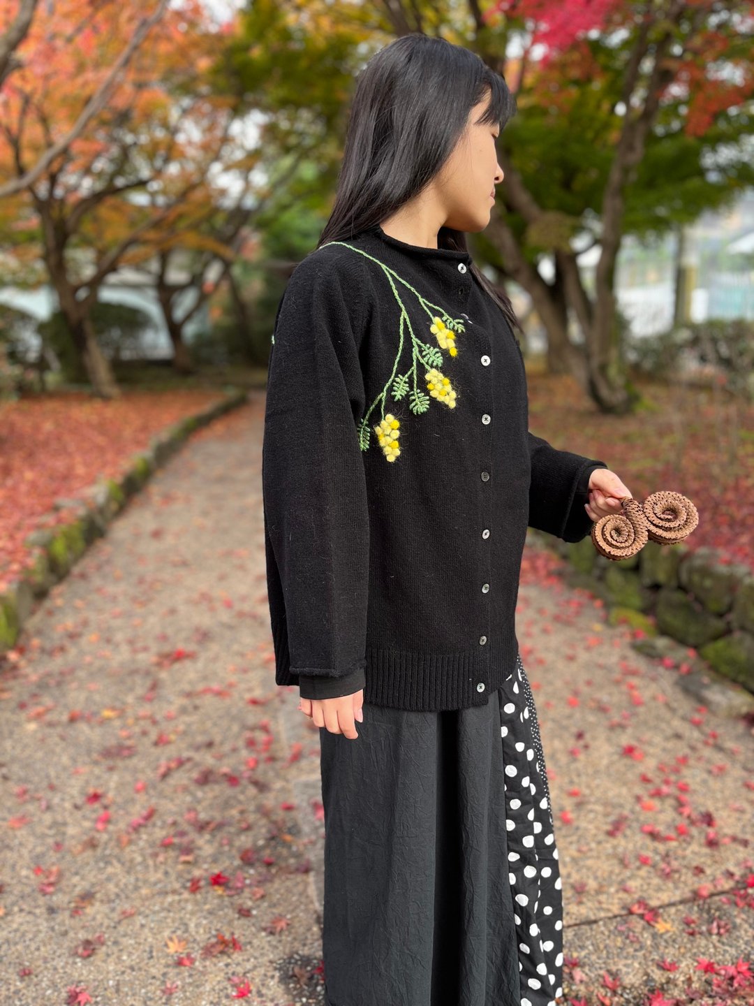 独一无二 描峋花针织衫 - 女装针织衫/毛衣 - 羊毛 