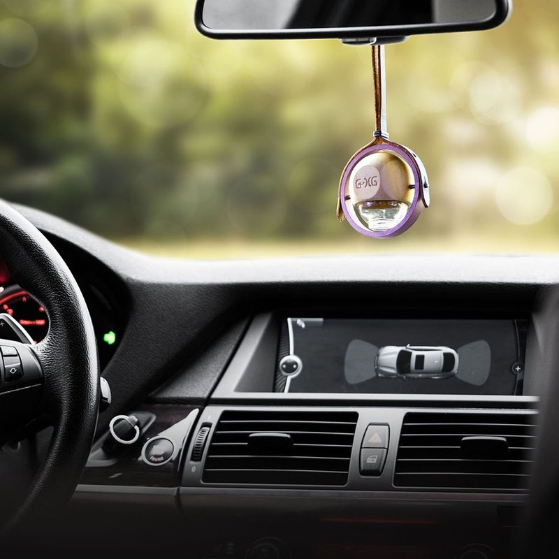 车用香氛turn (不含香氛油) - 香薰/精油/线香 - 其他金属 卡其色