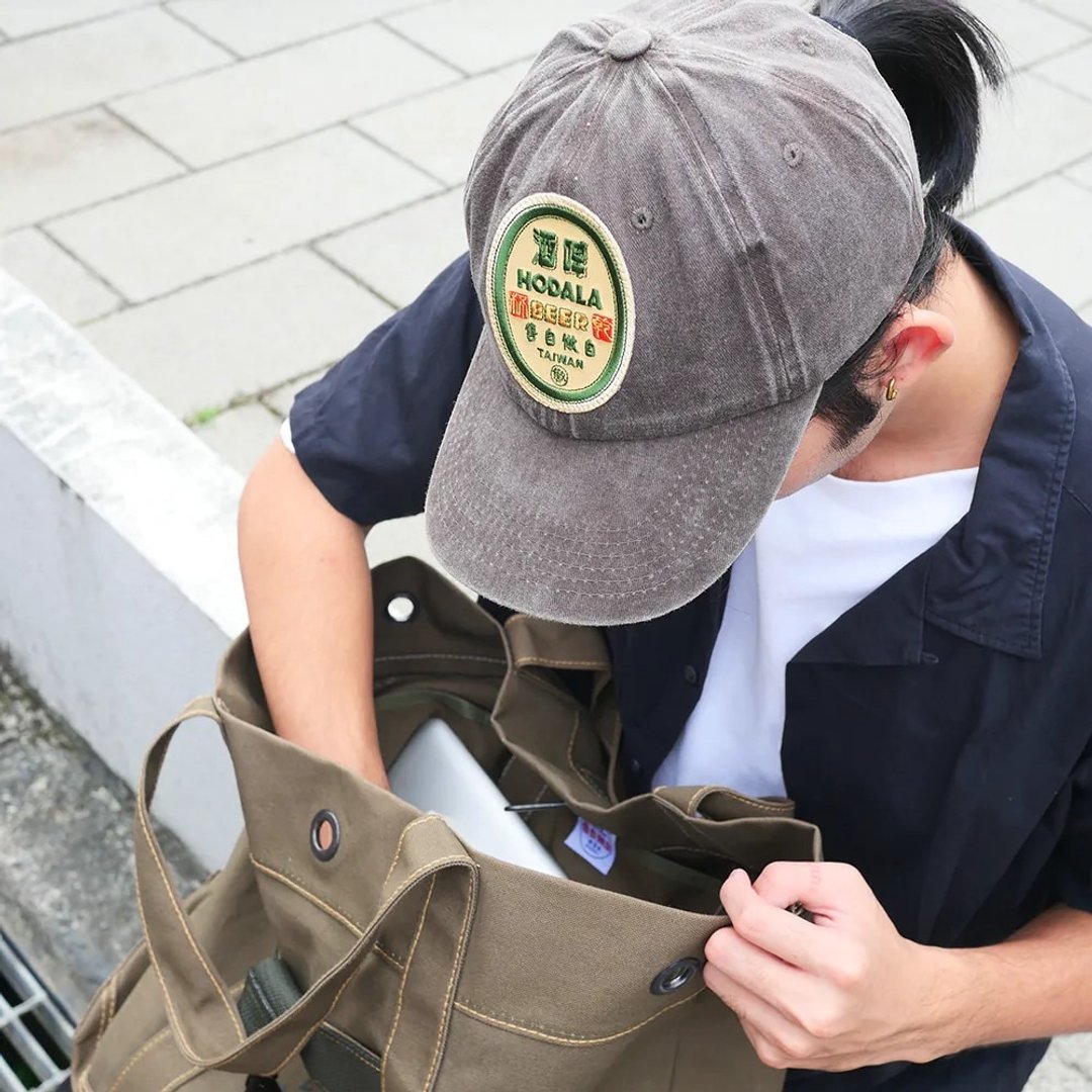 水洗鸭舌帽 Washed Cap - 啤酒 礼物推荐 - 帽子 - 棉 咖啡色