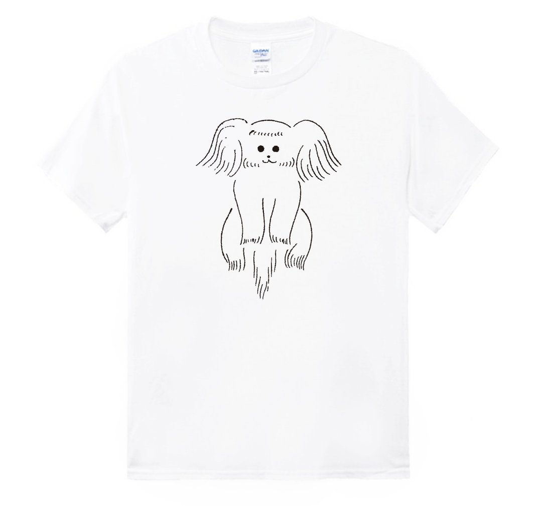 T-shirt T恤 衣服 衣 白上衣 白衣 潮T 潮服 棉 美国棉 吸汗 运动 - 中性连帽卫衣/T 恤 - 棉 白色