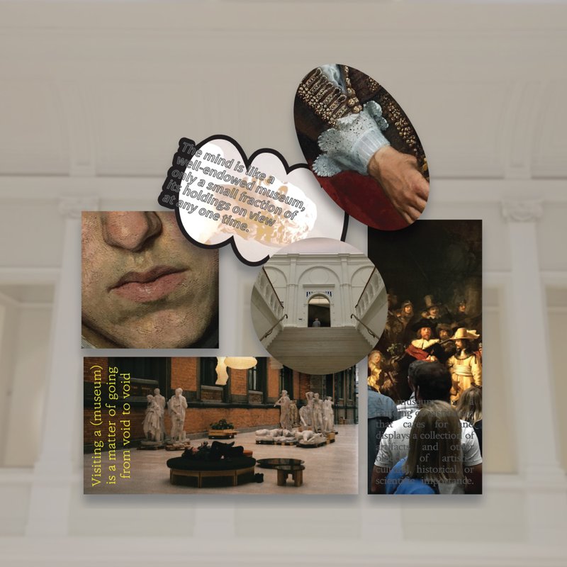 MADE01- Museum sticker set - 贴纸 - 纸 多色