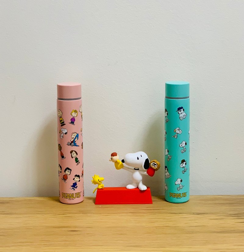 SNOOPY史诺比200ml 真空保温瓶PEANUTS正版授权(2种色) - 保温瓶/保温杯 - 不锈钢 白色