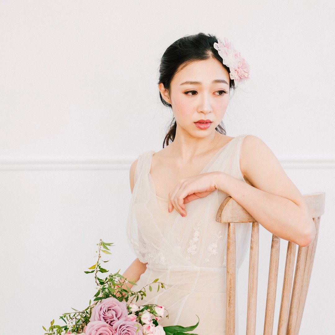 华丽牡丹发夹 - Peony (L) - 发饰 - 其他材质 粉红色