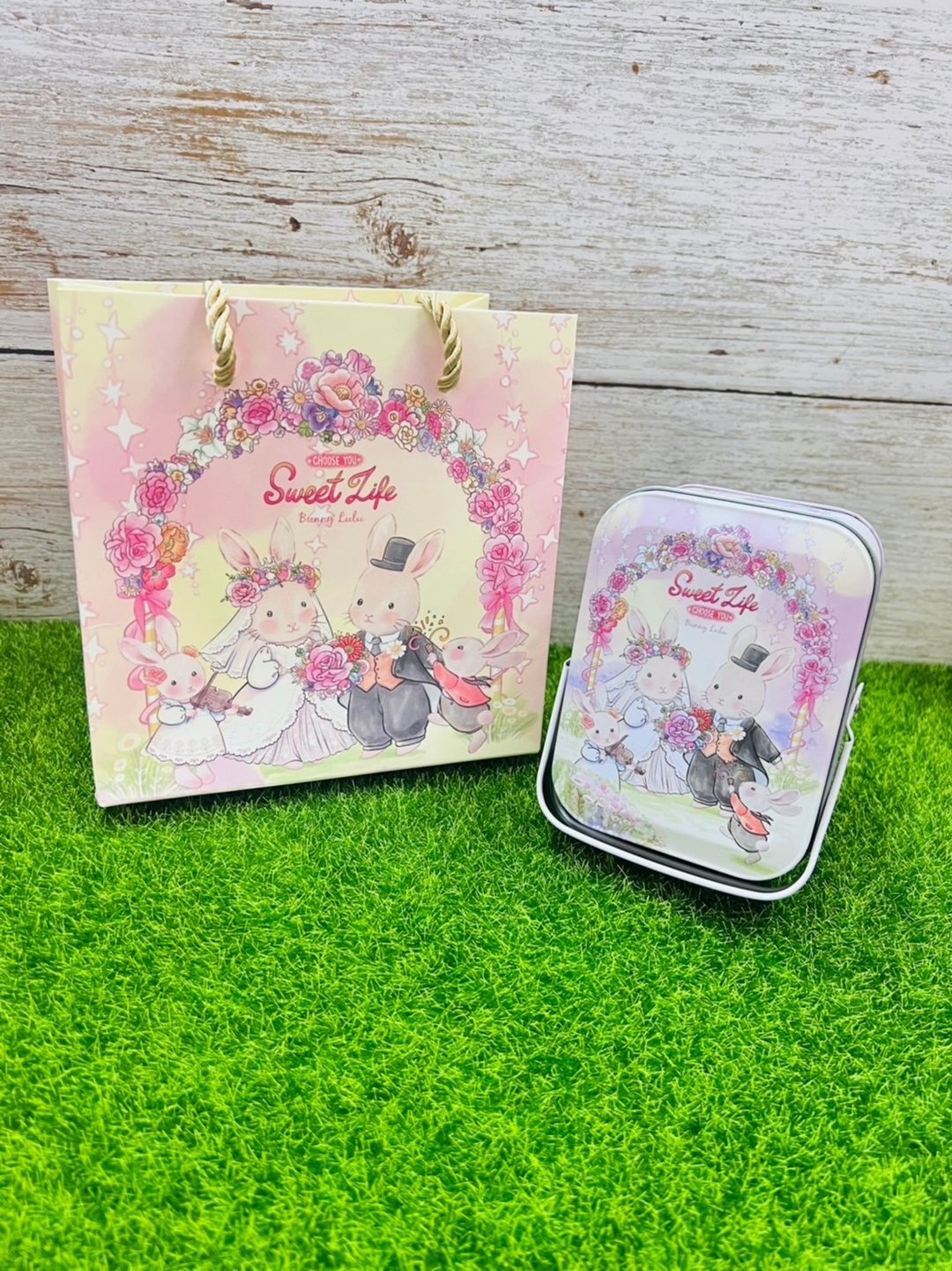 【花米邸家】曼哈顿挚爱礼盒 婚礼小物 伴郎伴娘 捧花礼 - 五谷杂粮/米 - 纸 粉红色