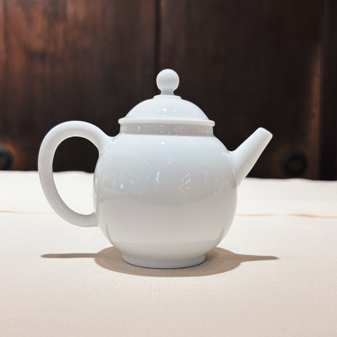 拾金 白瓷 青花 拾得壶 - 茶具/茶杯 - 瓷 