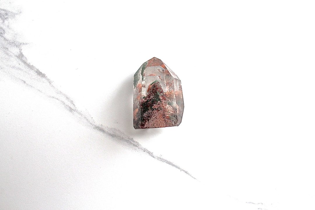 石栽 SHIZAI-共生异象绿藻水晶柱-不含底座 - 摆饰 - 水晶 绿色