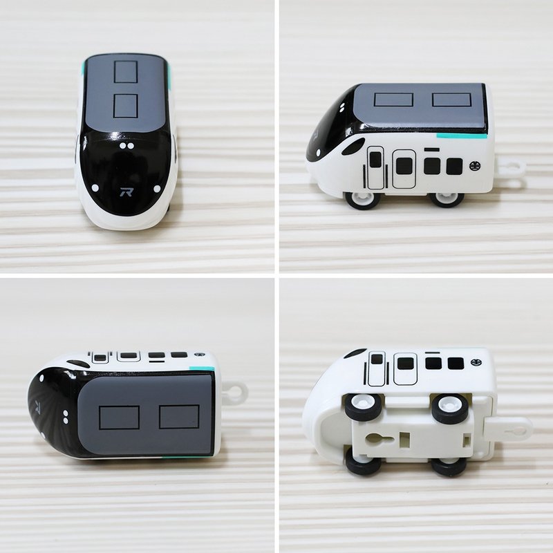 铁粉钥匙圈 EMU3000绿线 - 钥匙链/钥匙包 - 塑料 白色