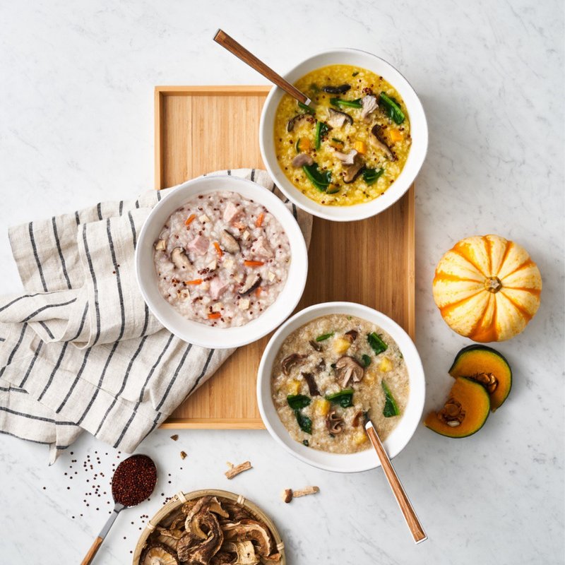 【包邮组】青银素食养生粥组合(内附10包) - 料理包 - 新鲜食材 