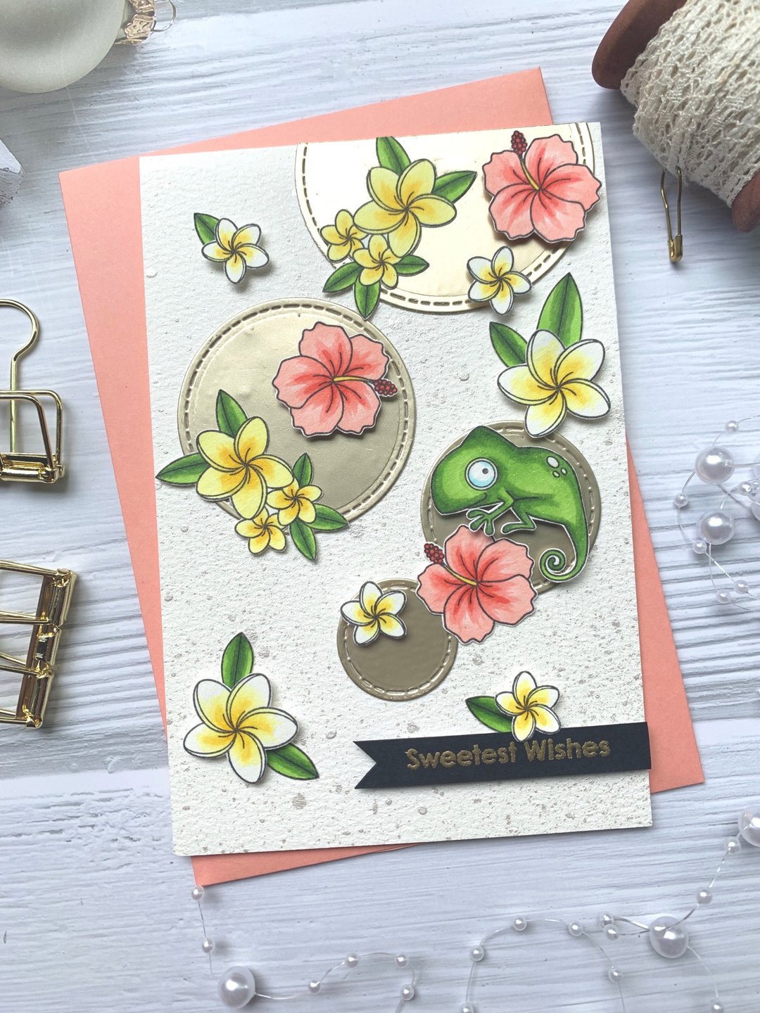 手工卡片/万用卡片/祝福卡片/心意卡片_Sweetest wishes - 卡片/明信片 - 纸 白色