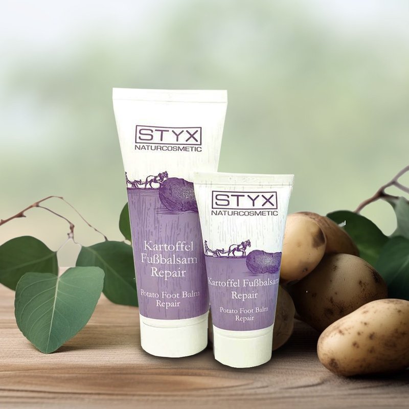 即期良品-STYX 马铃薯护足霜|去黄去老茧去死皮 复原龟裂的脚 - 手足保养 - 塑料 白色
