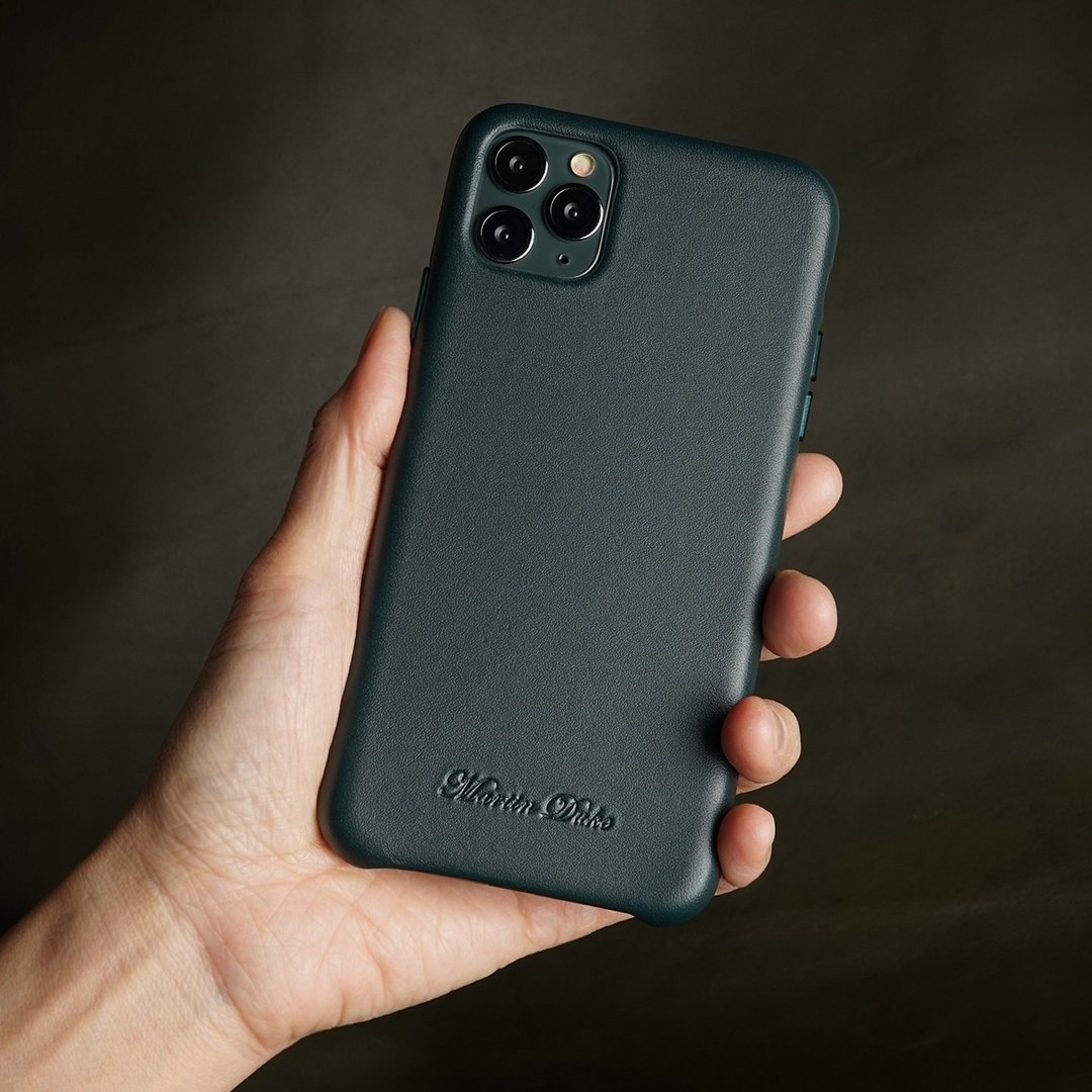 【小瑕疵福利品】iPhone 11系列 真皮手机背壳 - 手机壳/手机套 - 真皮 多色