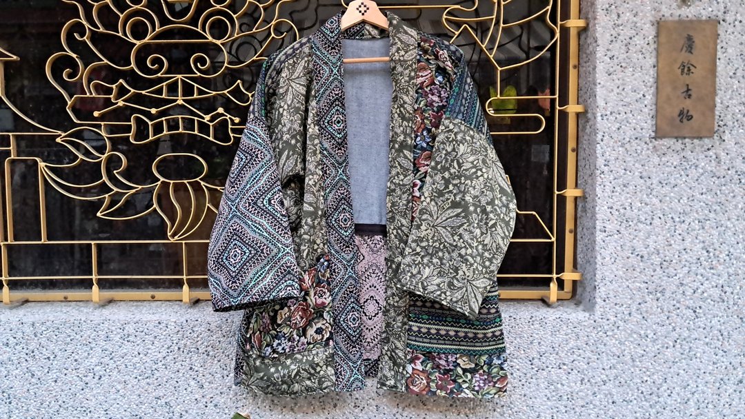 AMIN'S SHINY WORLD 花丛中的变色龙 KIMONO   ONLY系列 - 男装外套 - 棉．麻 多色
