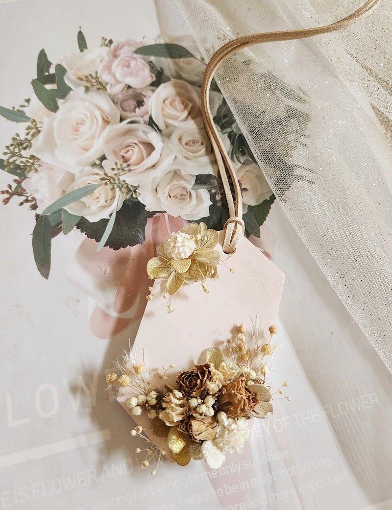 永生花&干燥花扩香石膏片 DIY材料包 手作活动 亲子活动 社区活动 - 蜡烛/香氛/手工皂 - 其他材质 